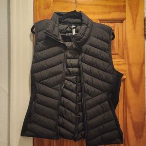 Fabletics Black Puffer Vest
